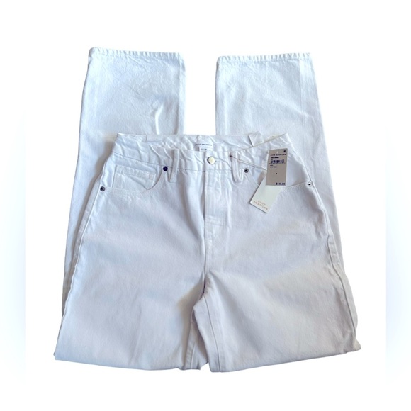 Good American High Rise Straight Leg Ankle Jeans - Picture 2 of 6